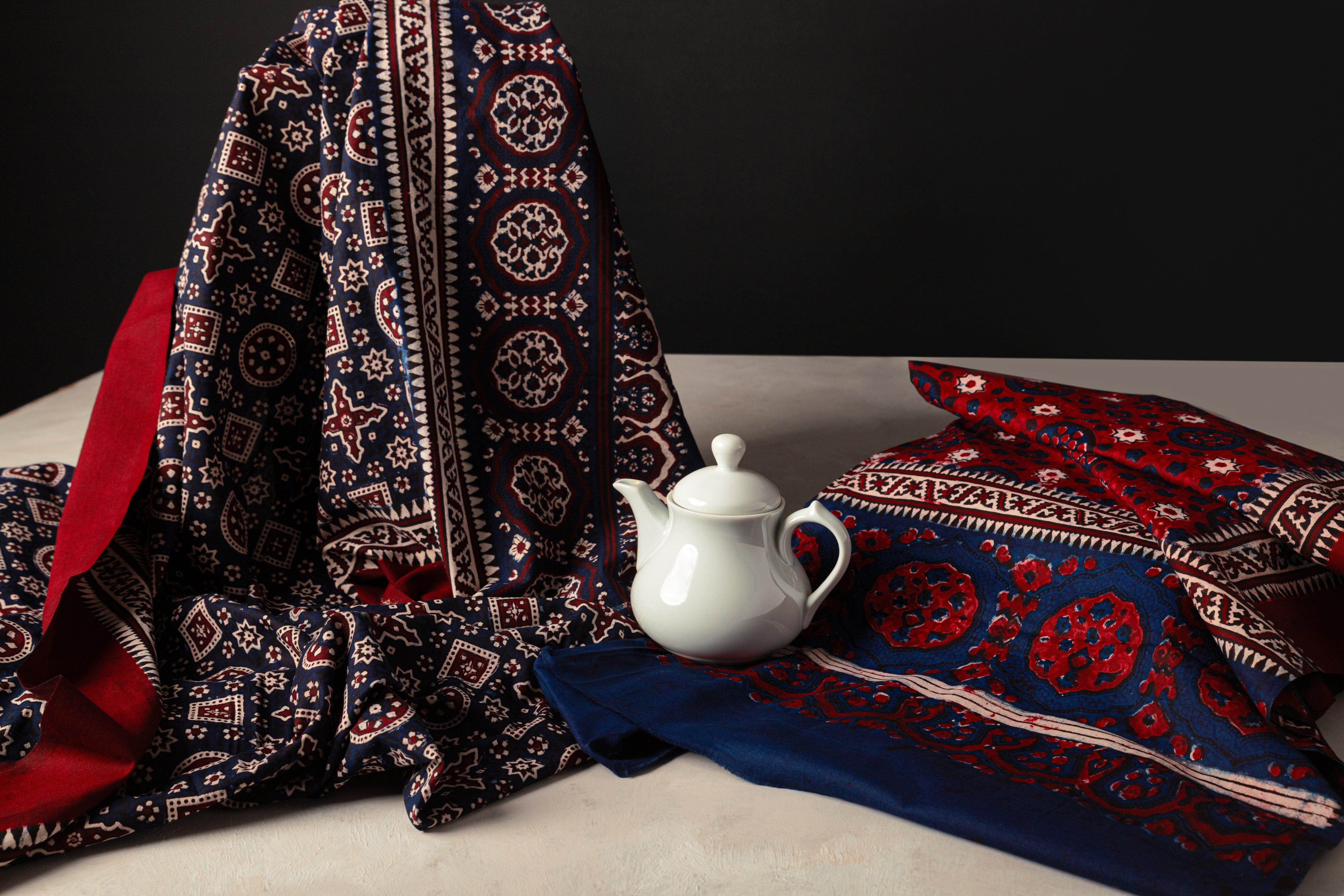 The Story of Ajrak: Centuries-Old Craft and Its Journey from Sindh to Modern Homes